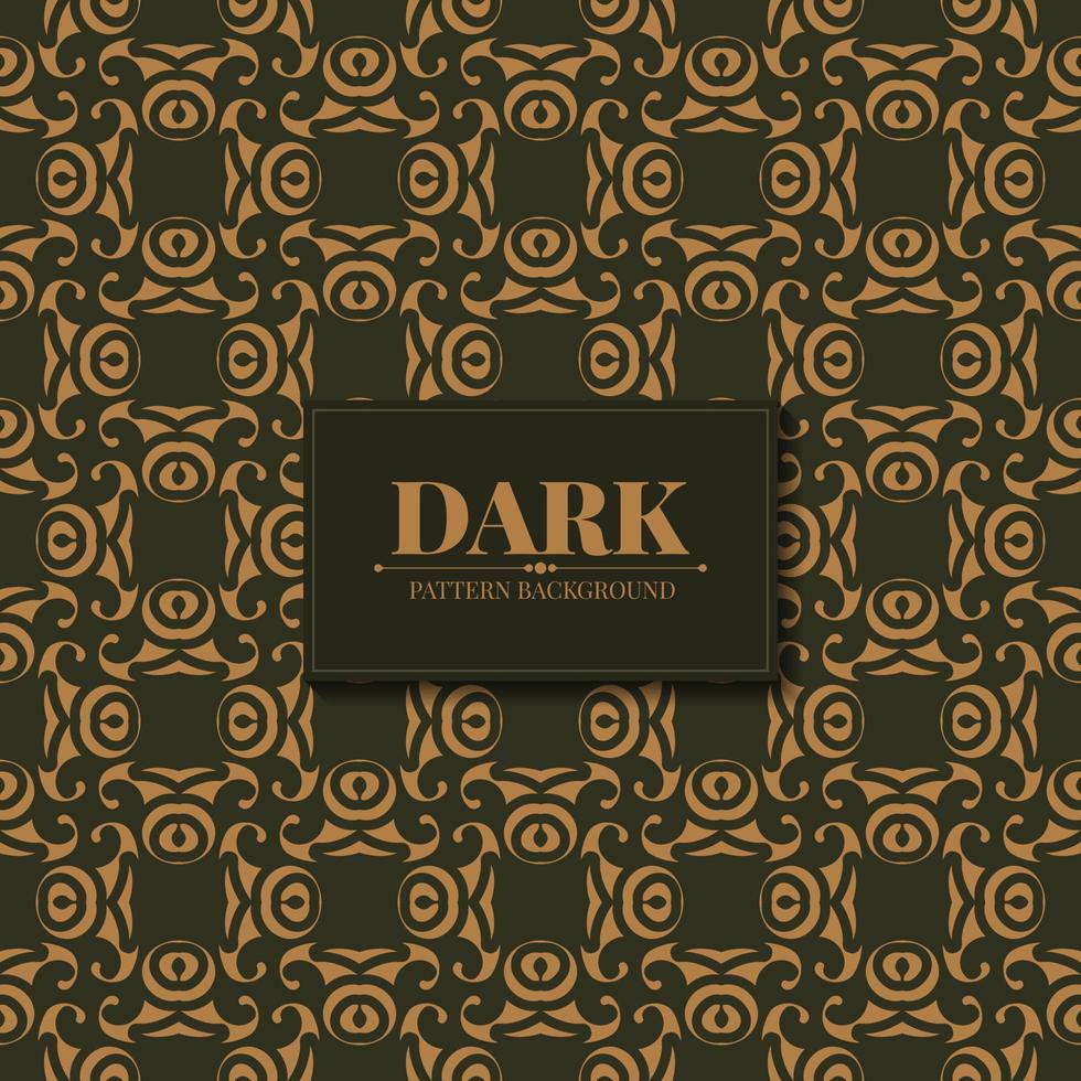 dark ethnic seamless pattern template vector