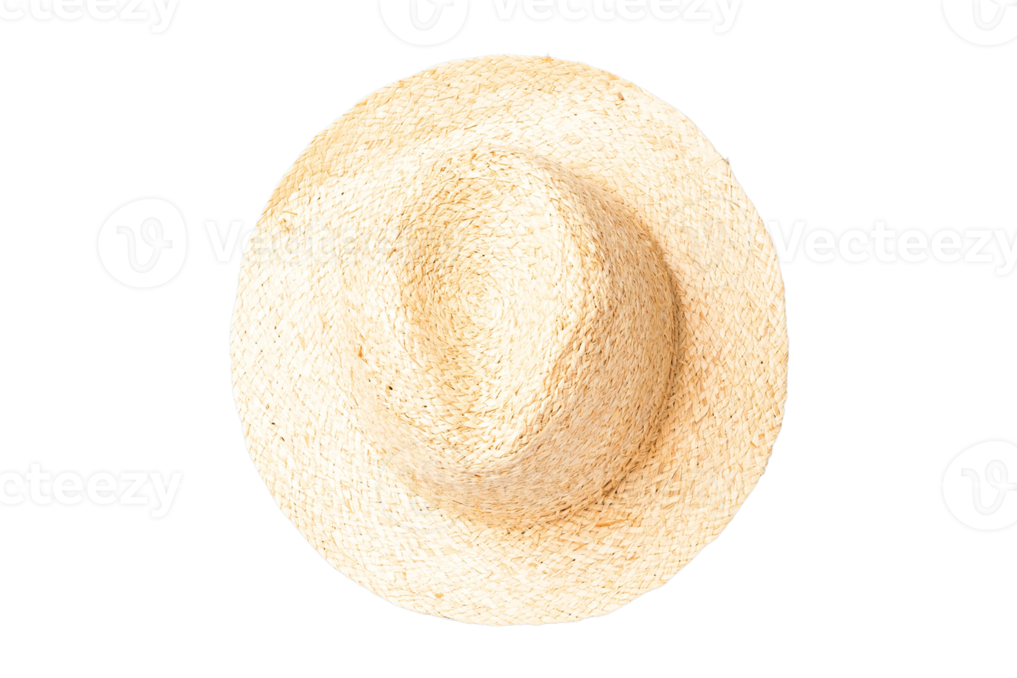 Beige hat isolated on a transparent background png