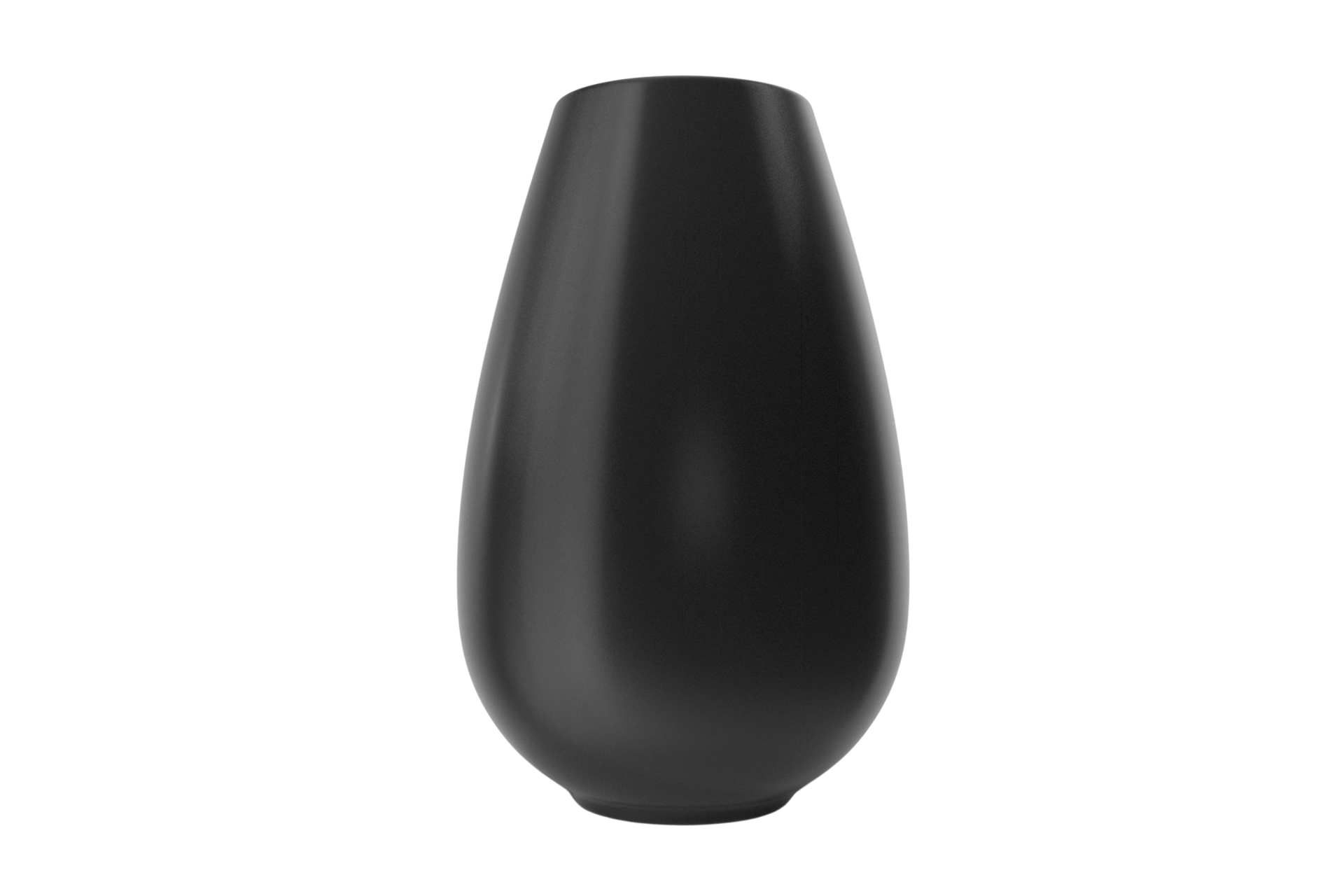Black vase isolated on a transparent background 21938950 PNG