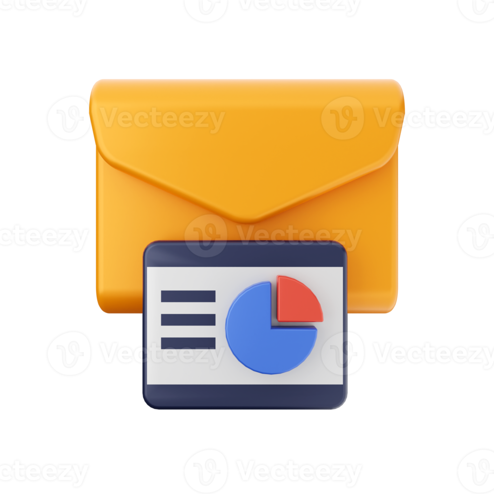 3d mail email message envelope png