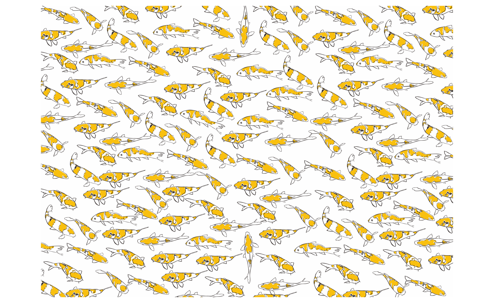 Koi Fish Pattern Background Design 21939061 PNG