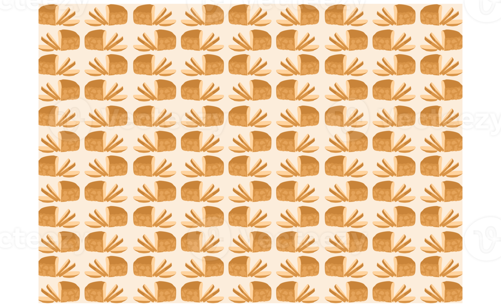 Bread Pattern Background Design png