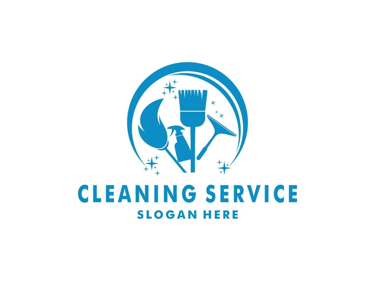 Cleaning Service Logo vector Design Inspiration