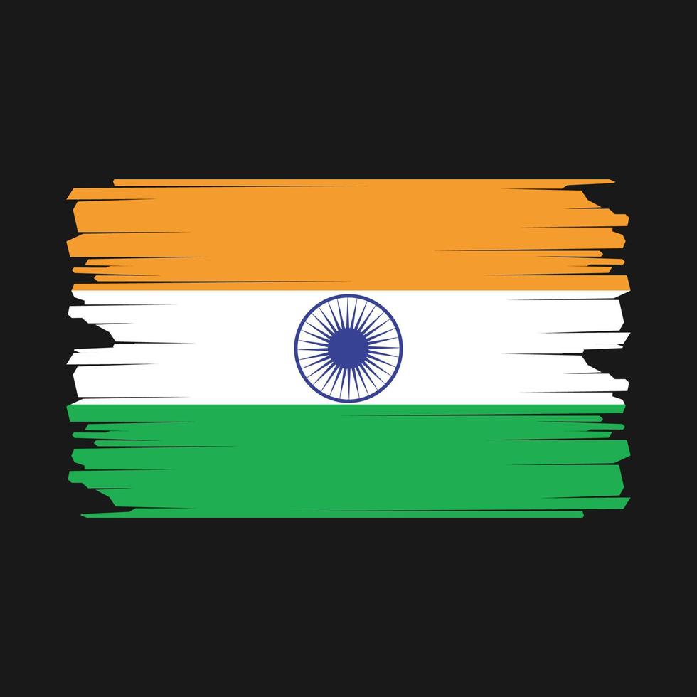 India Flag Illustration vector