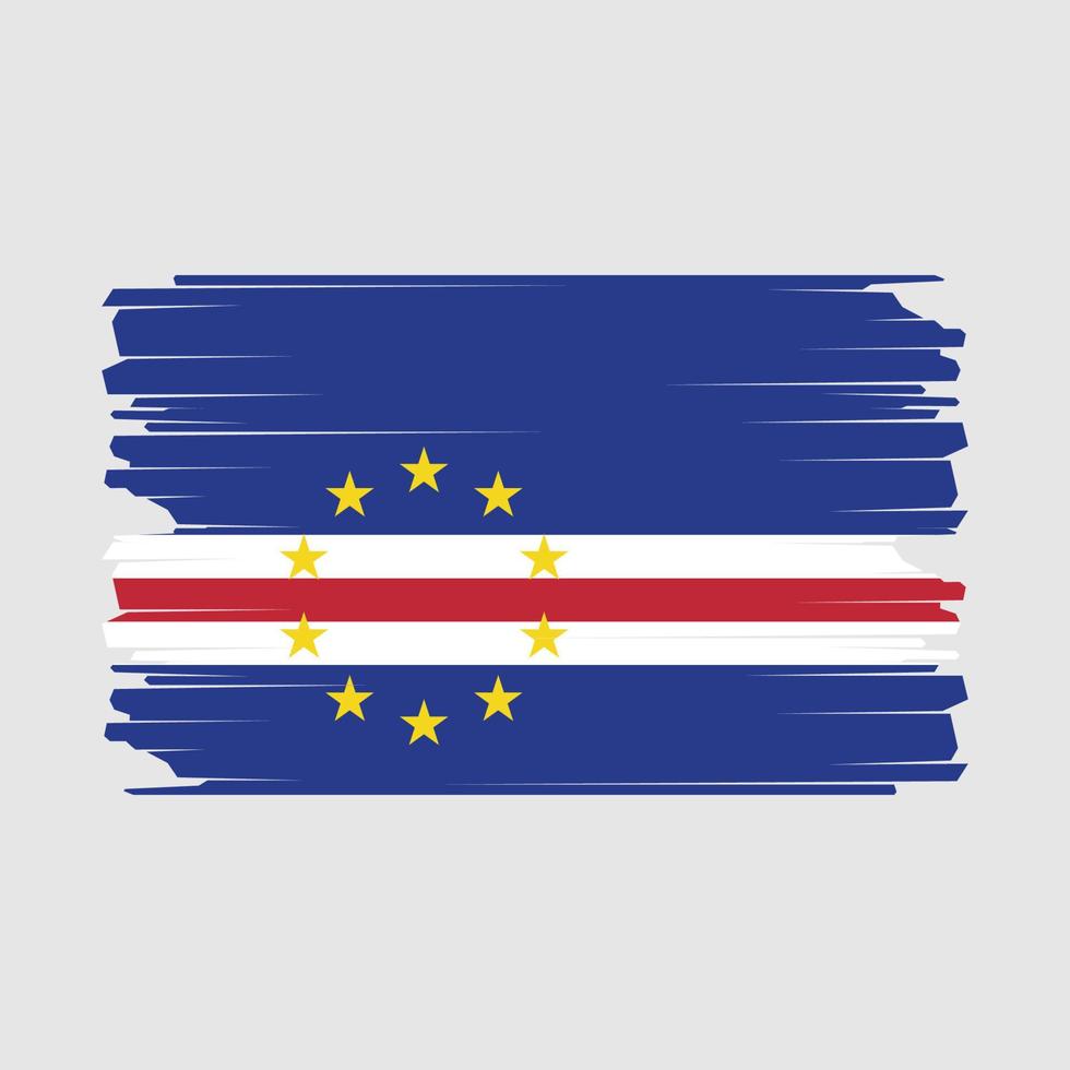 Cape Verde Flag Illustration vector