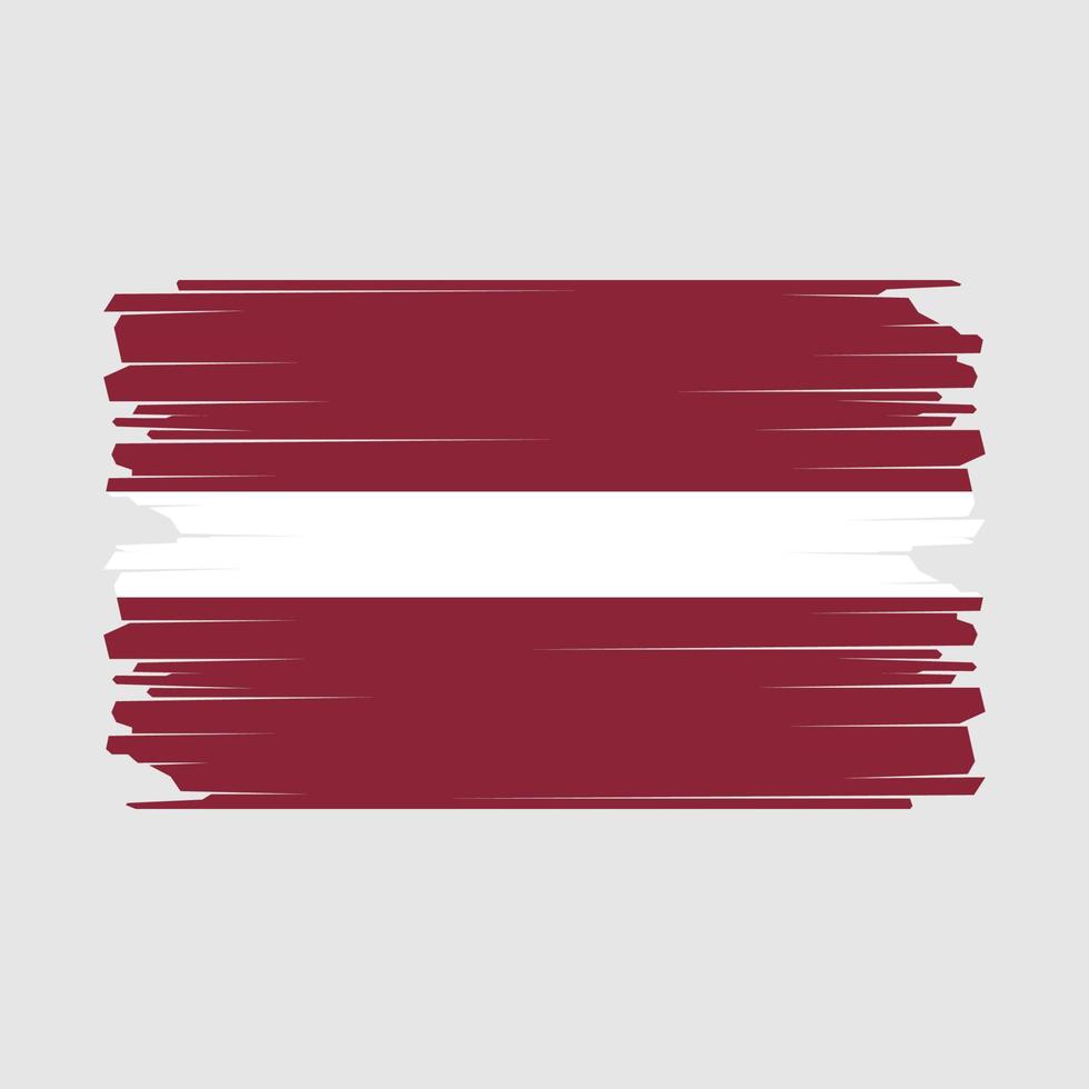 Latvia Flag Illustration vector