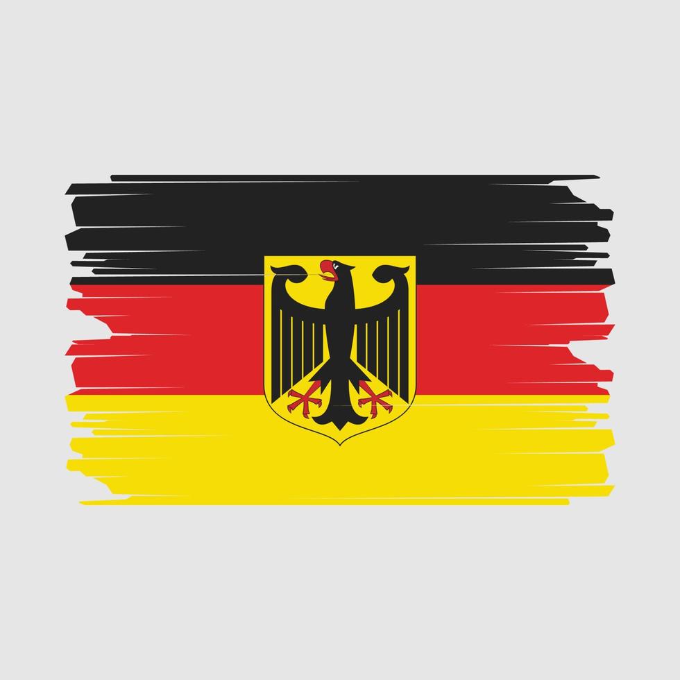 Germany Flag Illustration vector