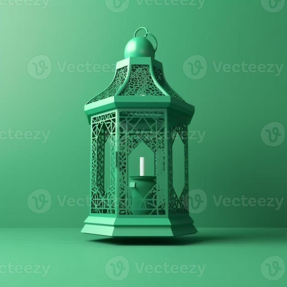 arabic islamic background ramadan kareem, eid mubarak AI photo