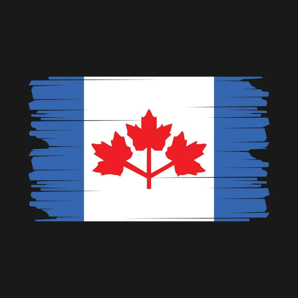 Canada Flag Illustration vector