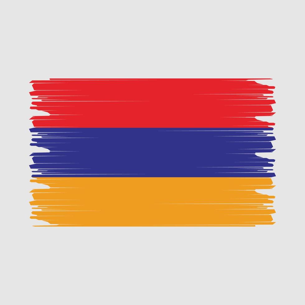 Armenia Flag Illustration vector