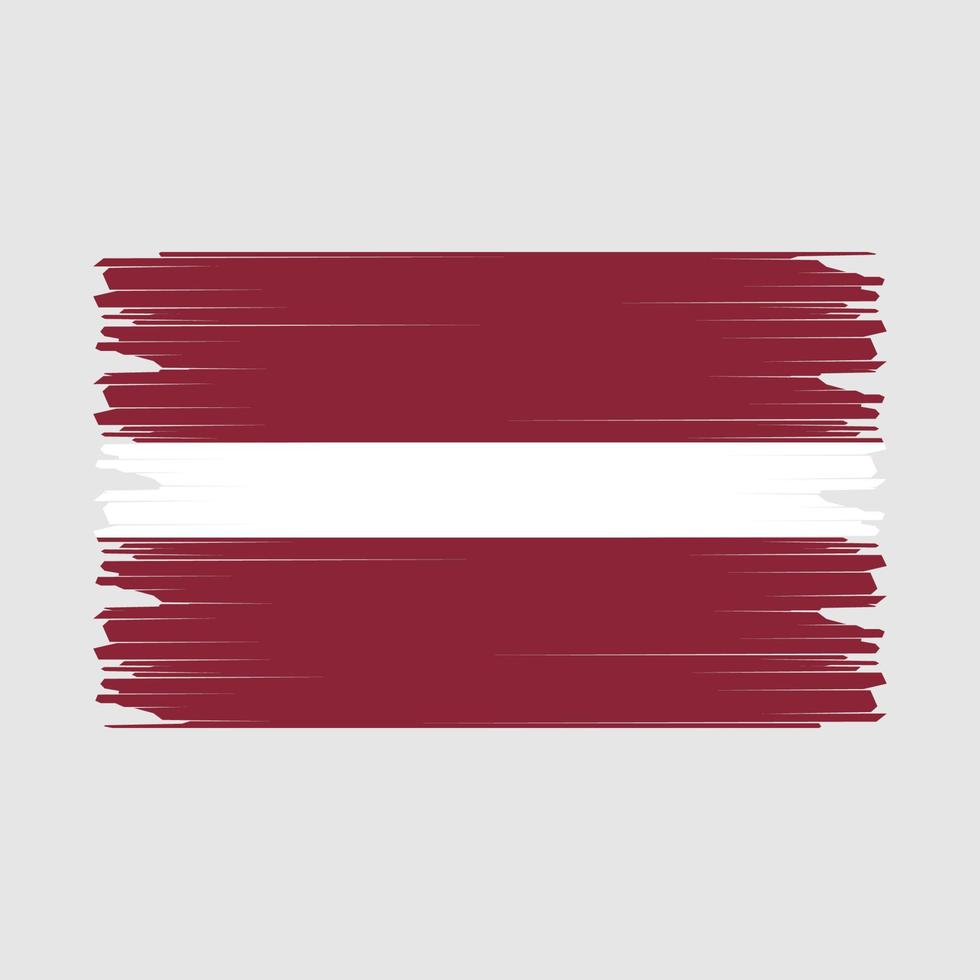 Latvia Flag Illustration vector
