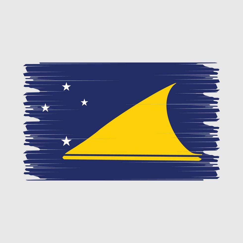 tokelau bandera ilustración vector