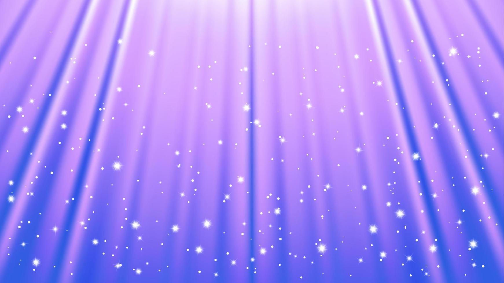 Sunlight rays background with light effects. Blue backdrop with light of radiance. Vector illustration