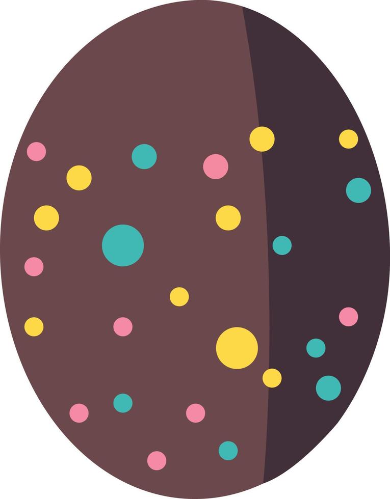 cute Easter egg vector