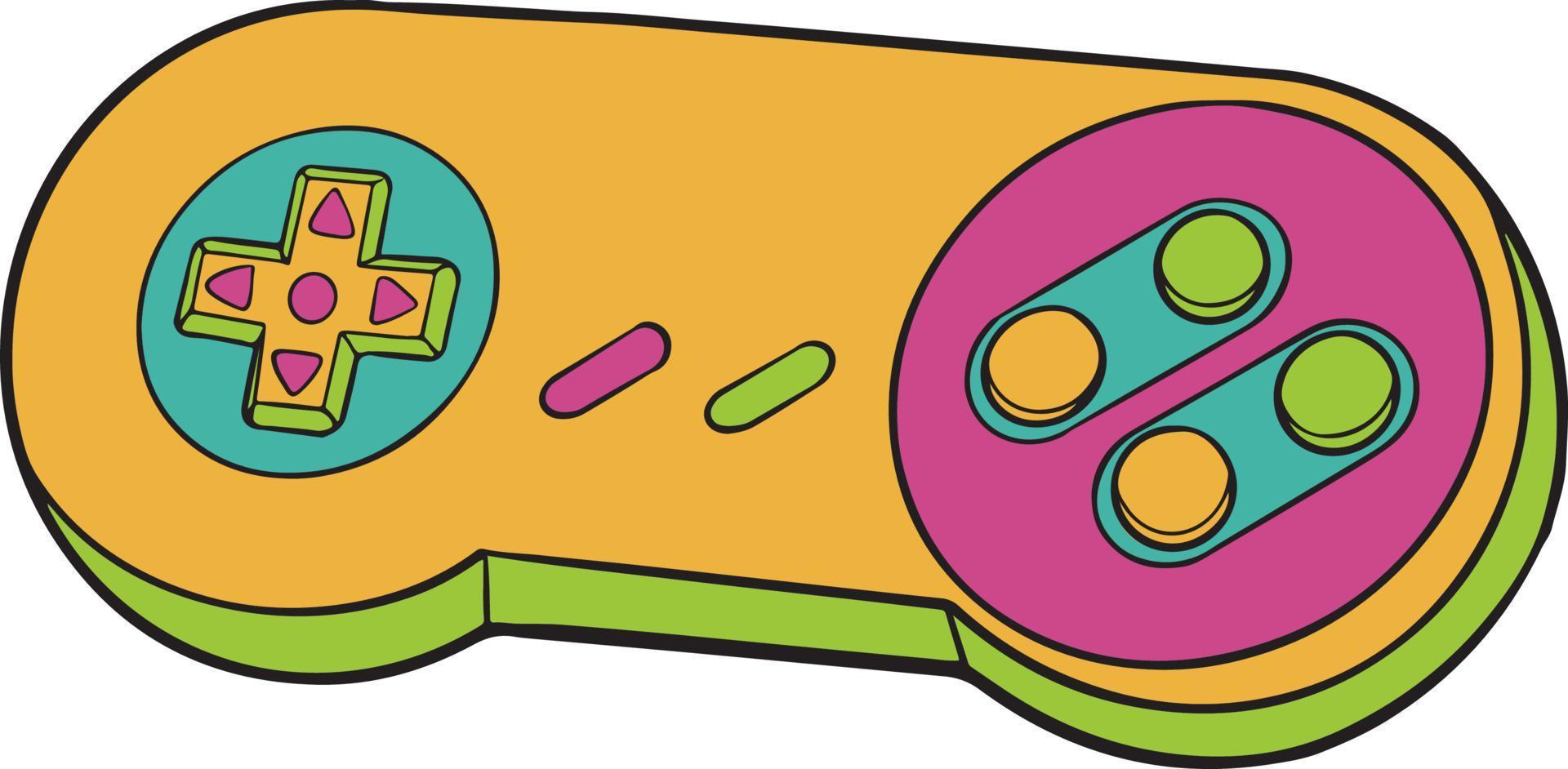 Game controller illustration vector