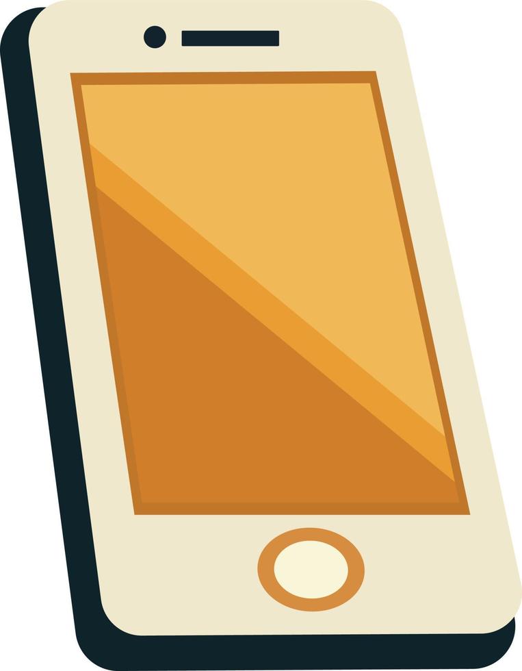 simple smart phone or mobile phone vector