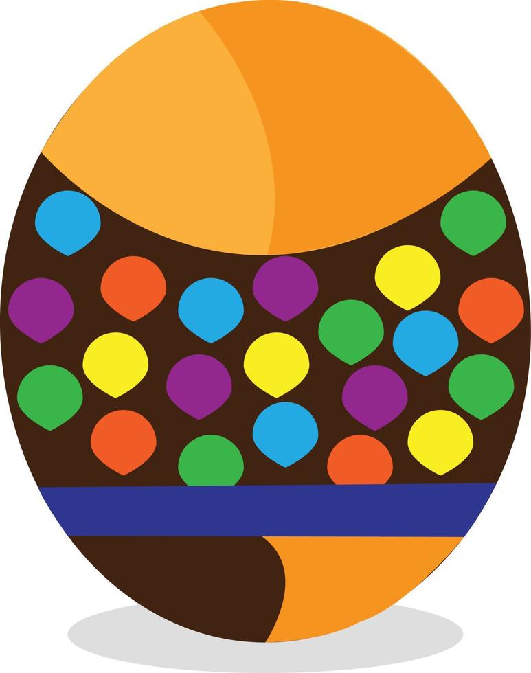 free simplicity Easter egg vector