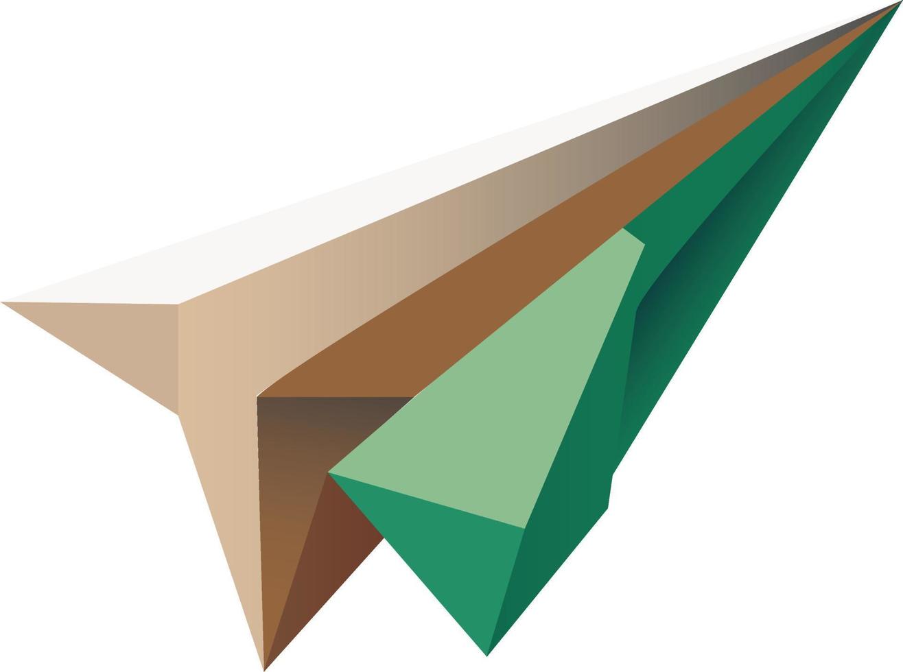paper plane icon vector illustration