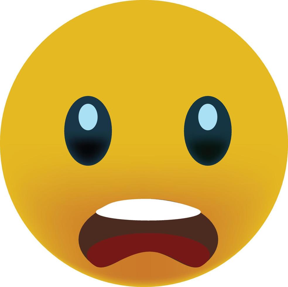 cute emoji illustration vector