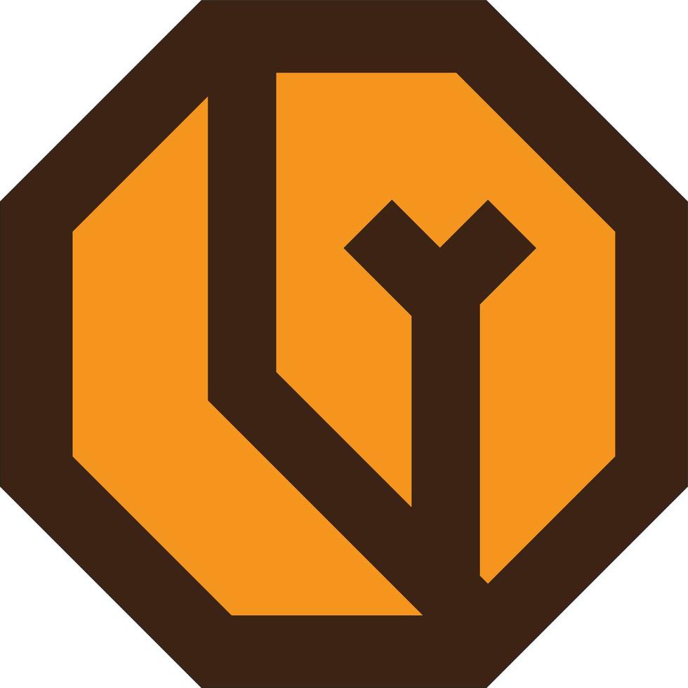 LM logo monogram vector