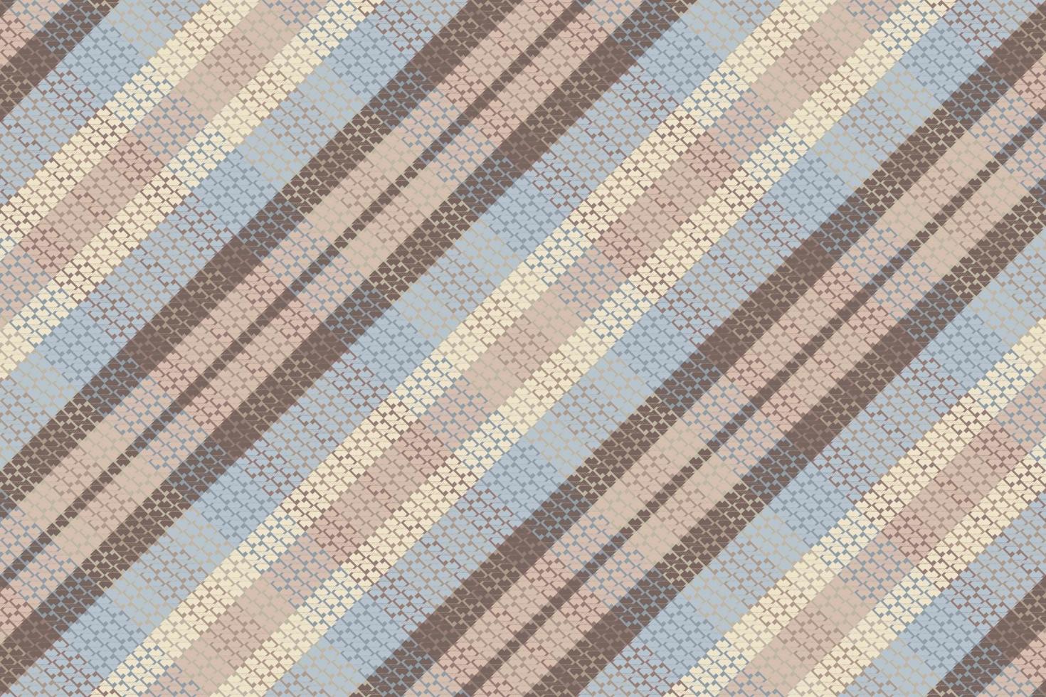 Tartan Plaid With Vintage Color Pattern. vector