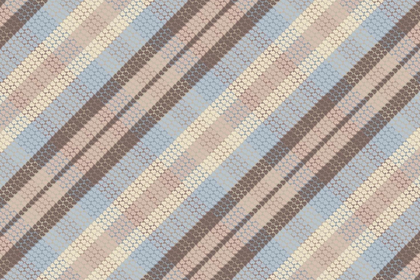 Tartan Plaid With Vintage Color Pattern. vector