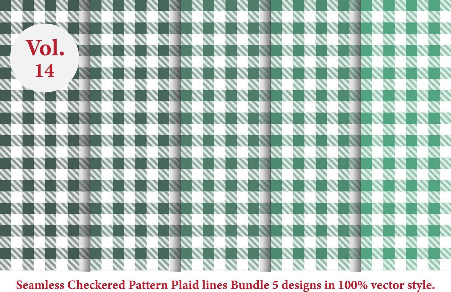 Plaid lines Pattern checkered vector