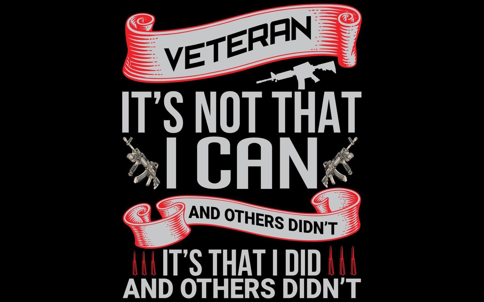 usa veteran t shirt vector