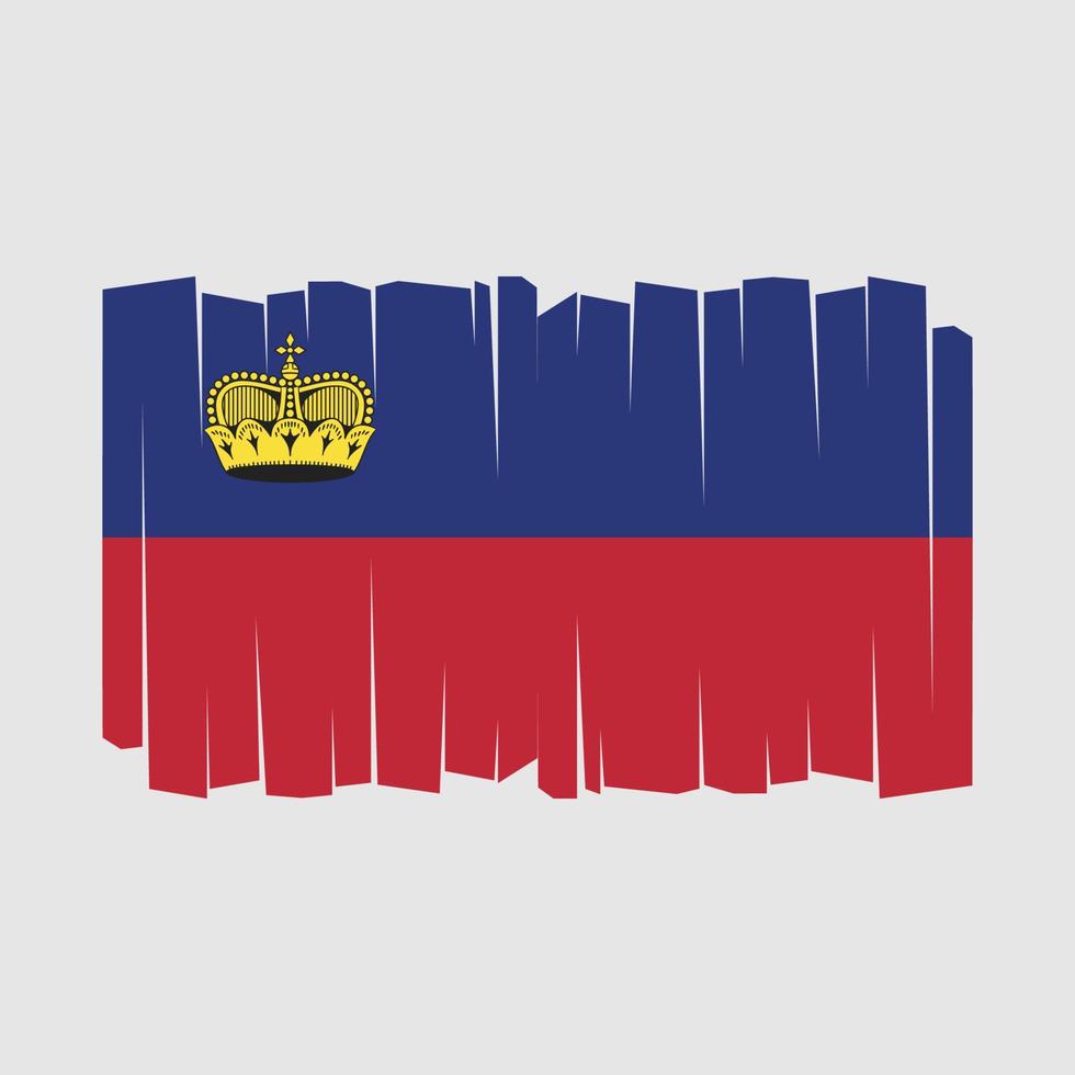 vector de bandera de Liechtenstein