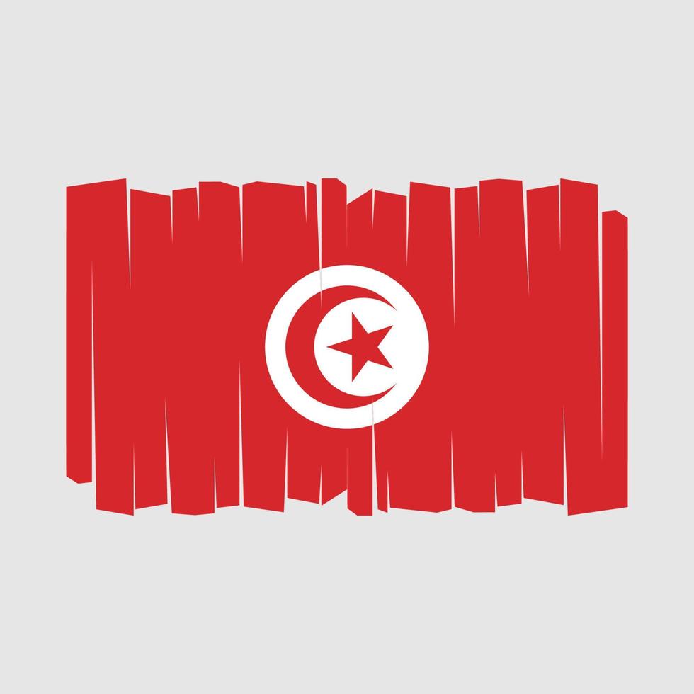Tunisia Flag Vector