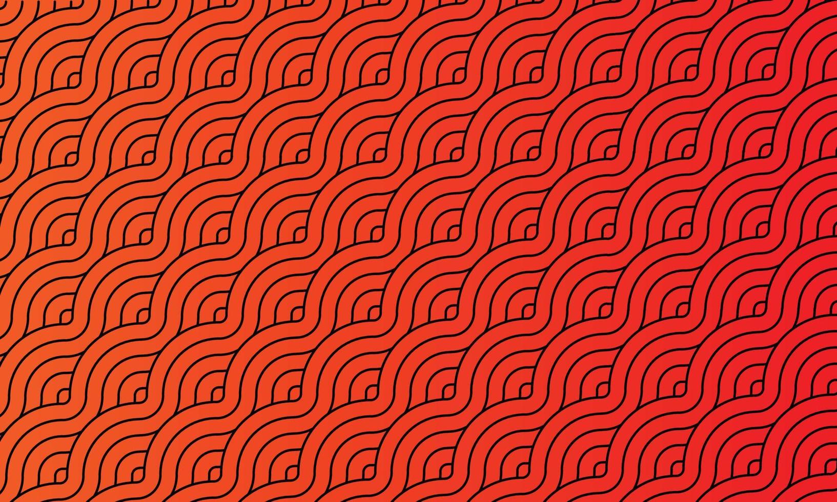 abstract design red and yellow linear mixed color background with relief vector