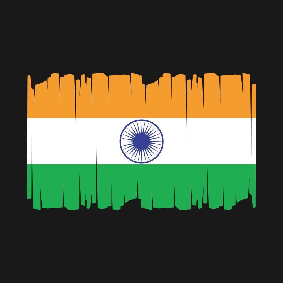 India Flag Vector Illustration