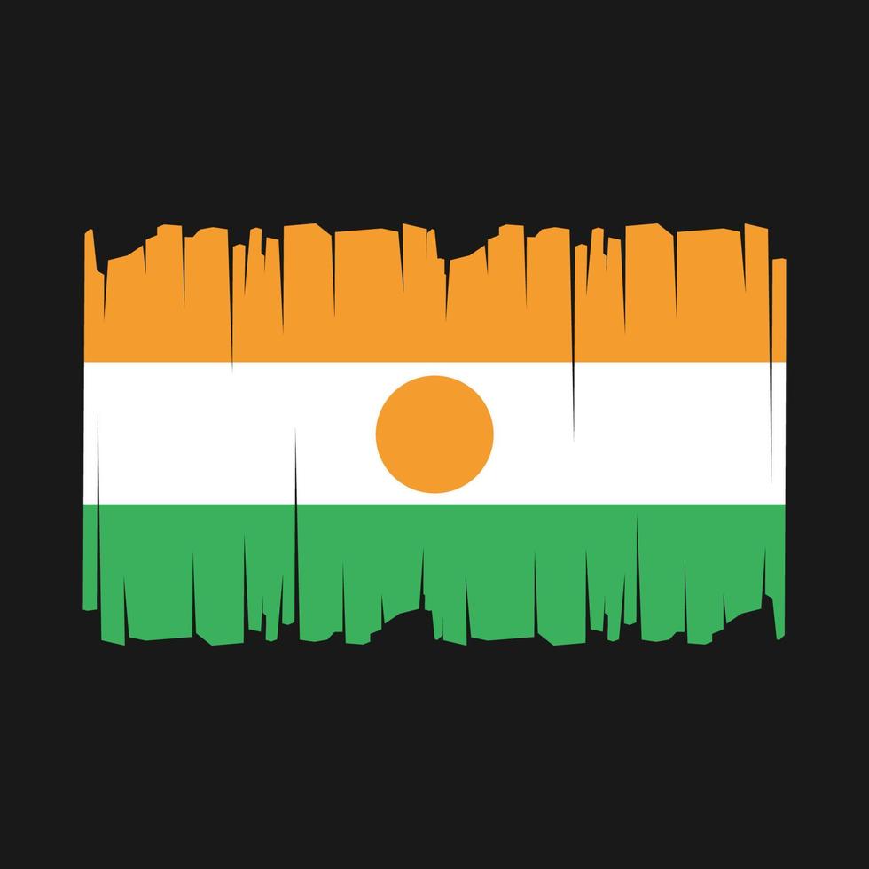 Niger Flag Vector Illustration