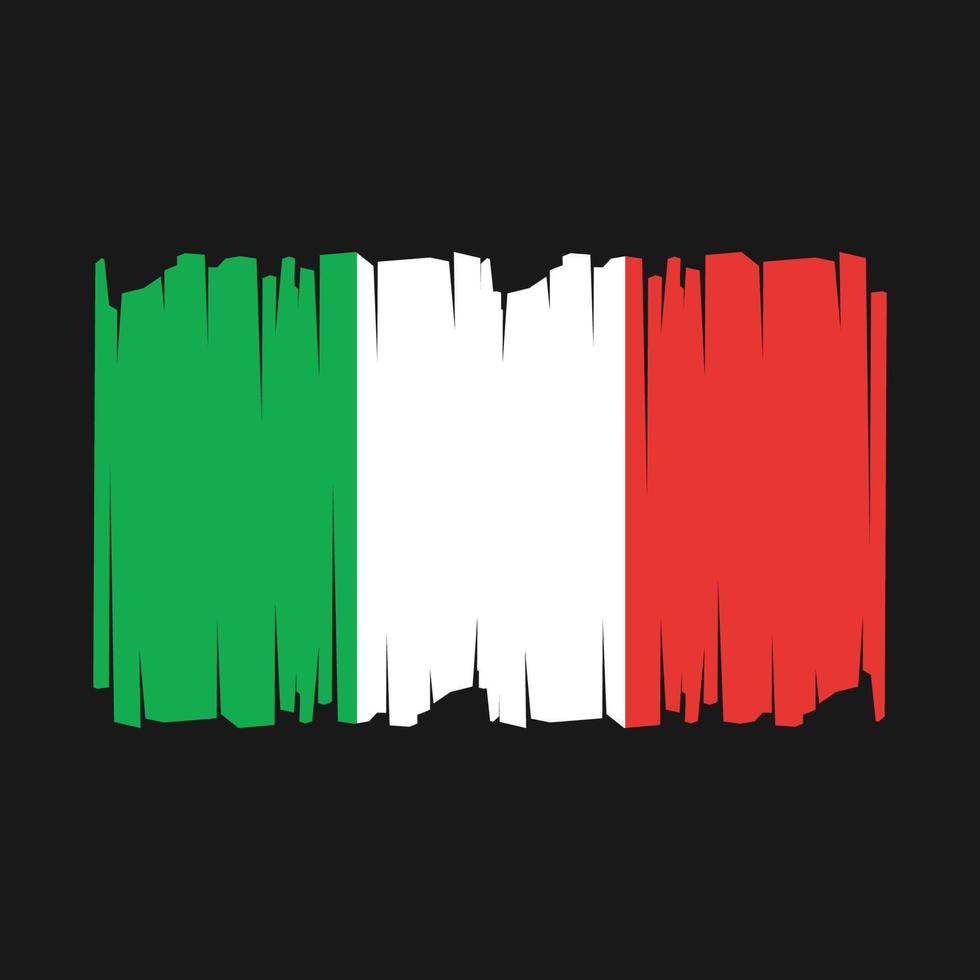 Italy Flag Vector Illustration