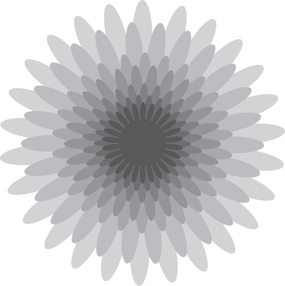 mandalas on monochrome vector