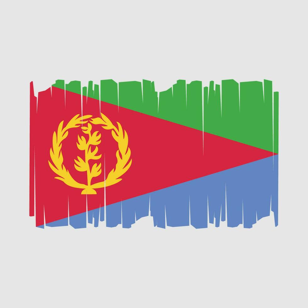 Eritrea Flag Vector Illustration