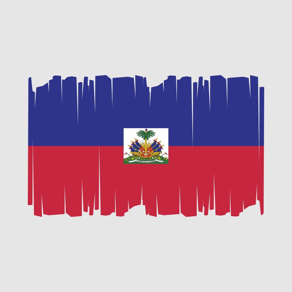 Haiti Flag Vector Illustration