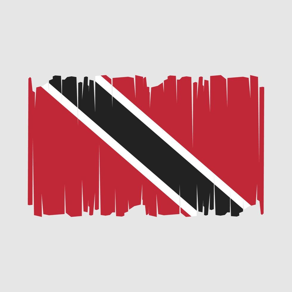 trinidad bandera vector ilustración