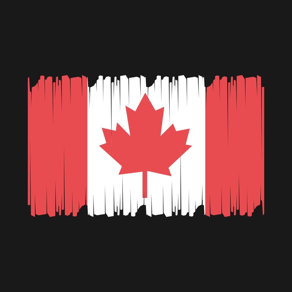 Canada Flag Vector Illustration