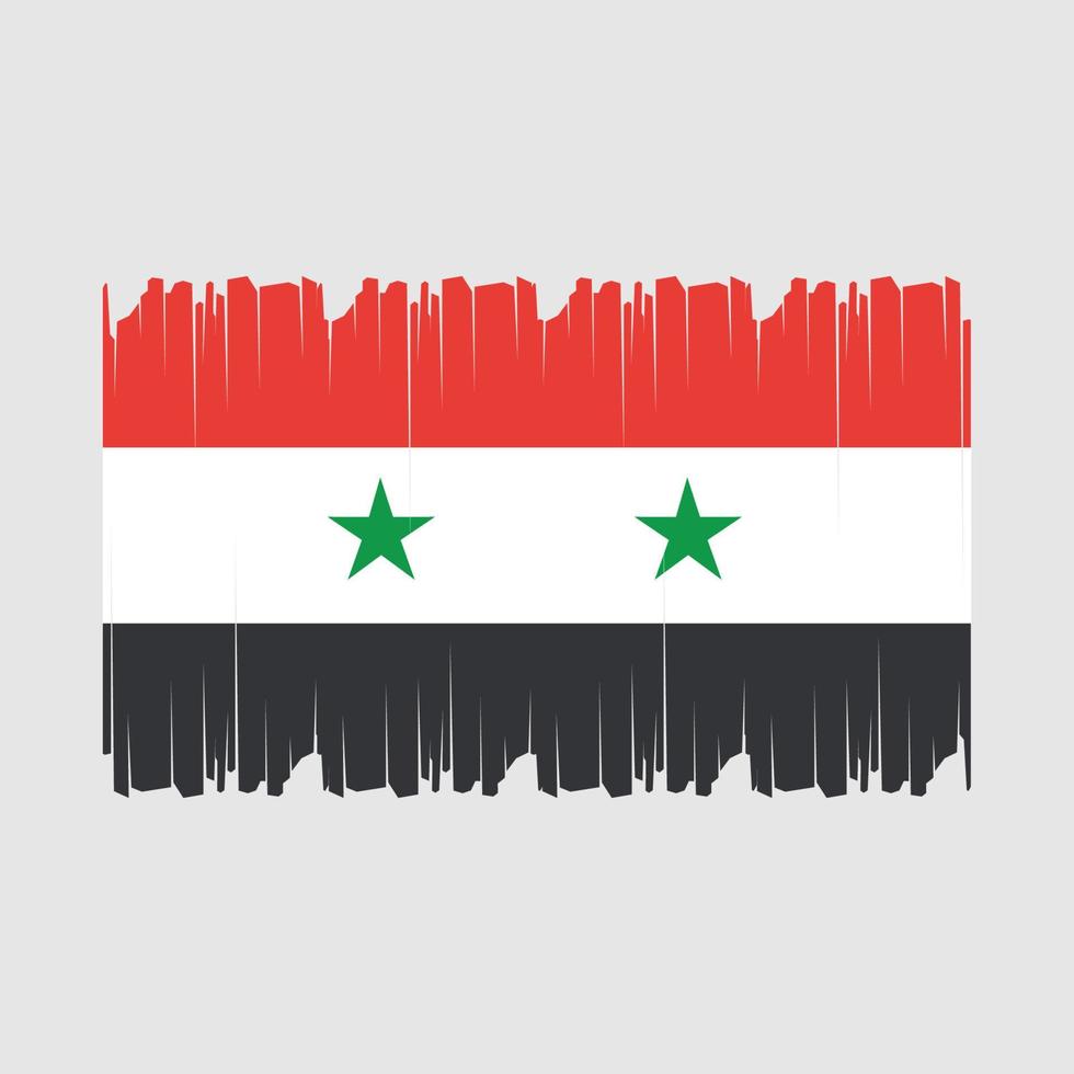 Syria Flag Vector Illustration
