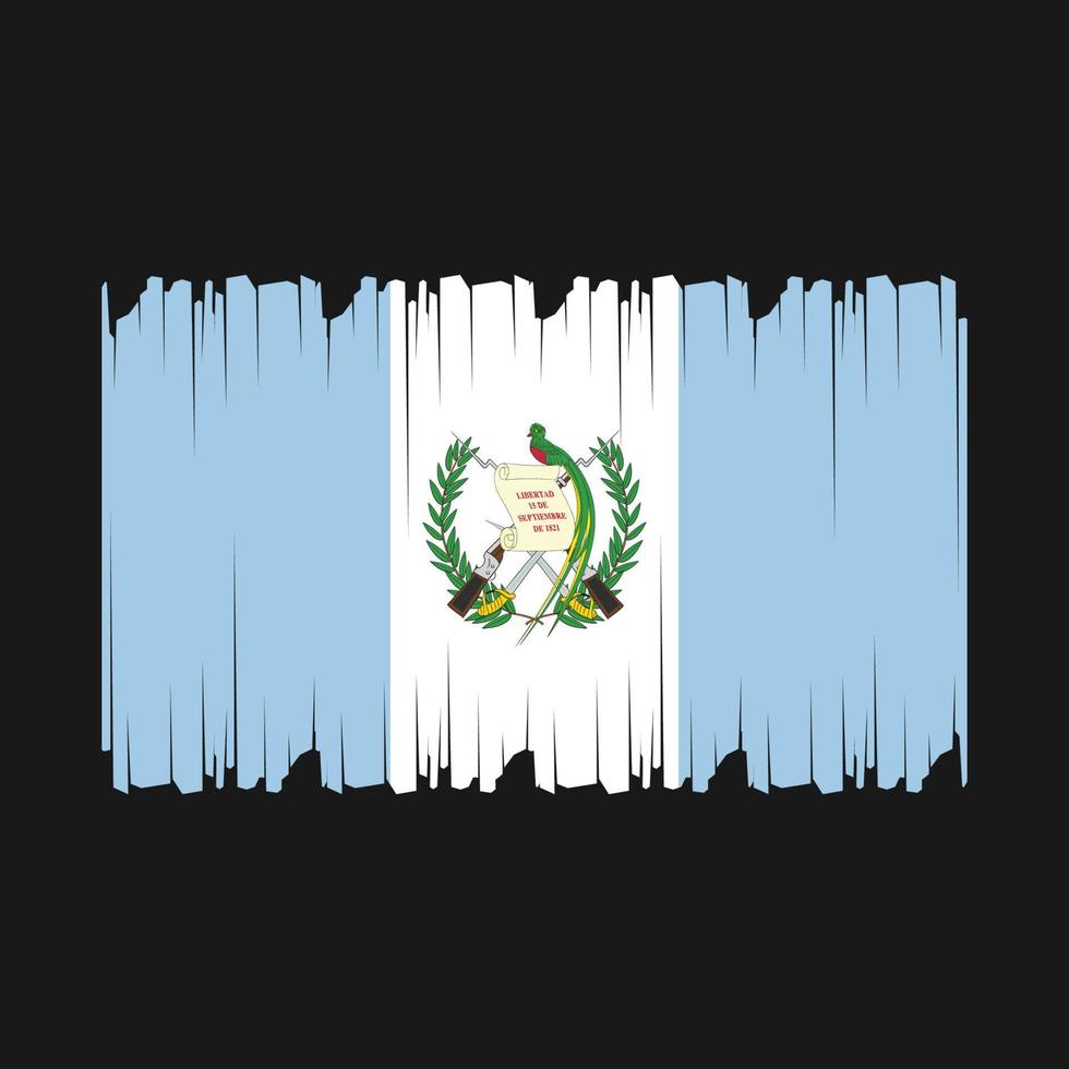 Guatemala Flag Vector Illustration
