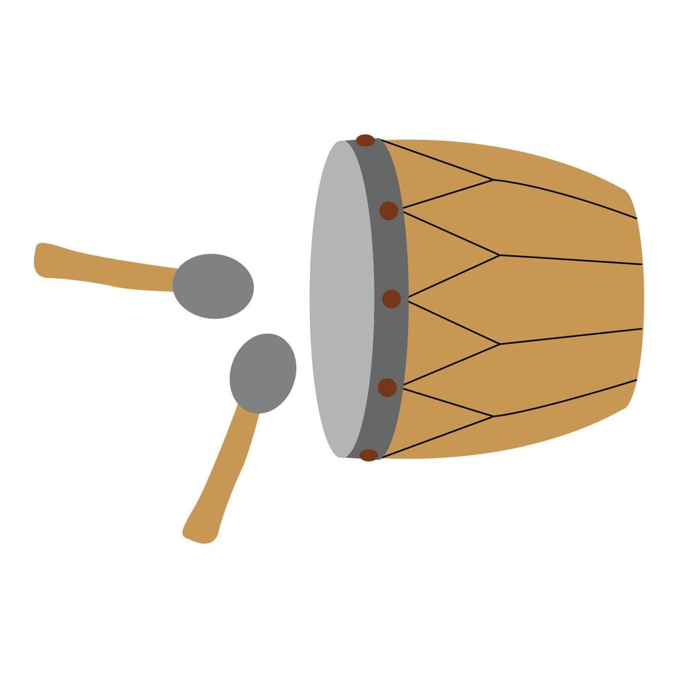 icono de Ramadán tambor. vector