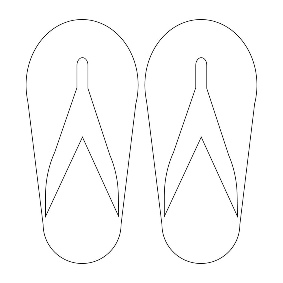 flip-flops logo vector