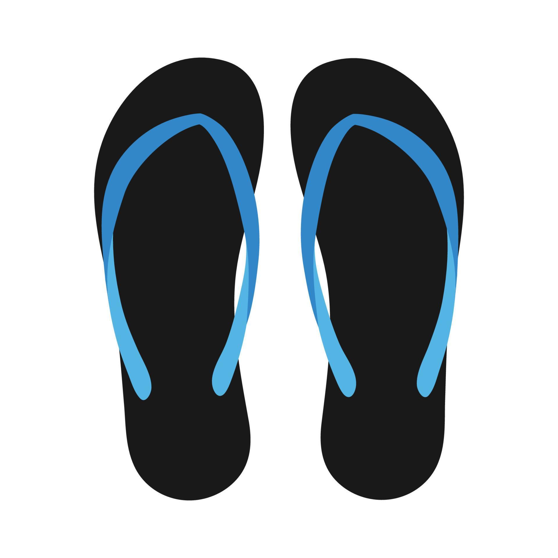 flip-flops logo vector 21945171 Vector Art at Vecteezy