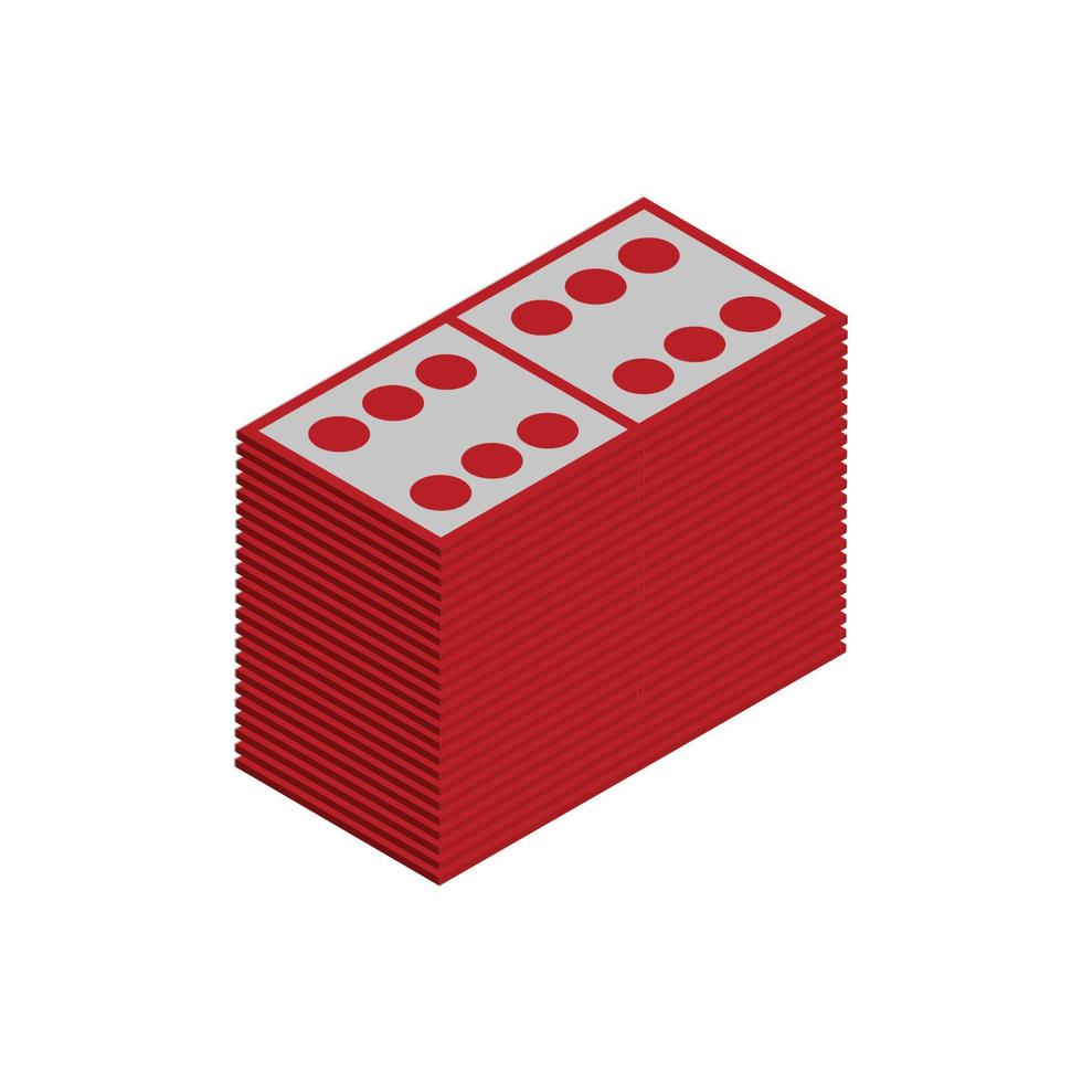 Dominoes icon vektor vector