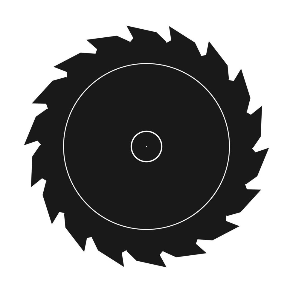 Circular saw vector icon