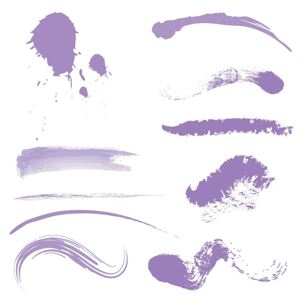 Brush Strokes Brush Grunge vector