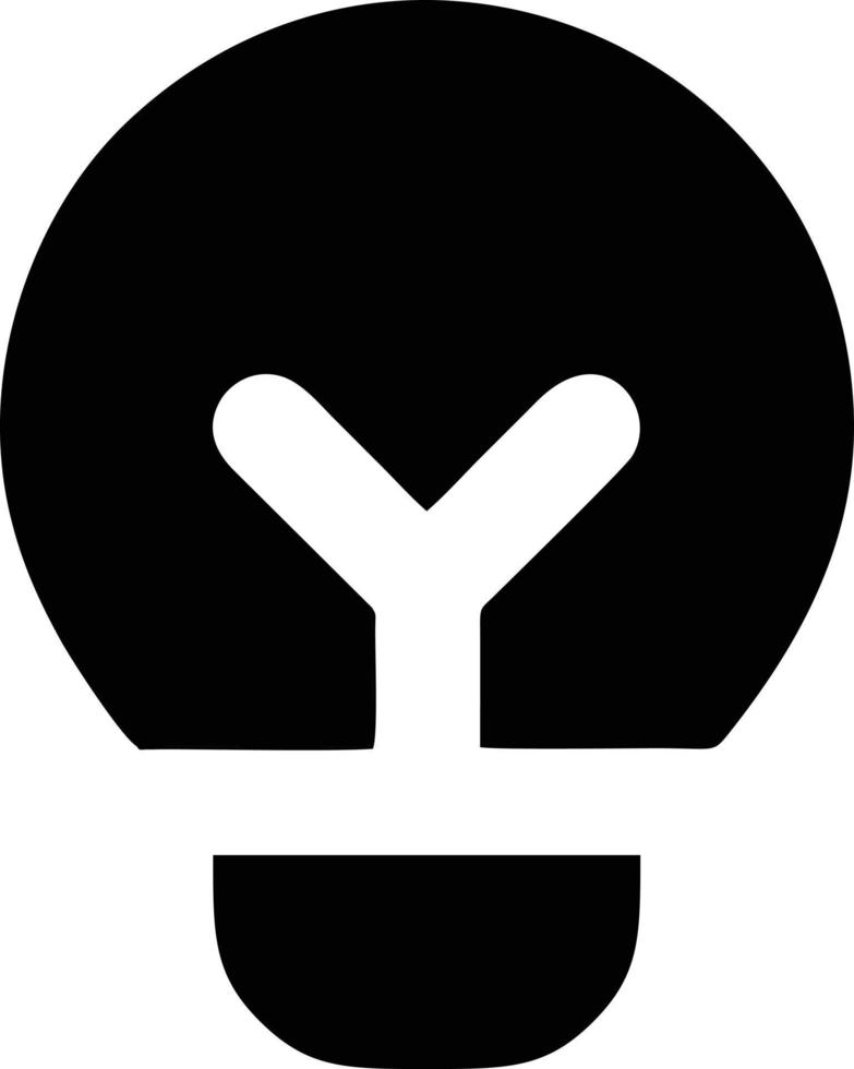 Idea solution icon symbol vector image. Illustration of the creative innovation concept design. EPS 10