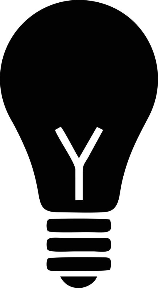 Idea solution icon symbol vector image. Illustration of the creative innovation concept design. EPS 10