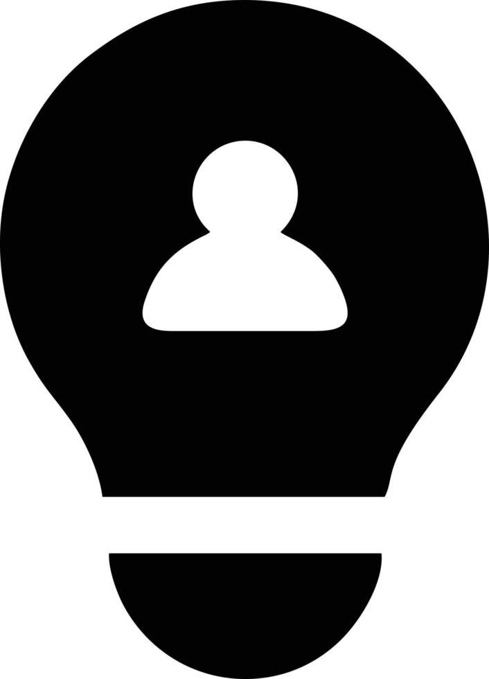 Idea solution icon symbol vector image. Illustration of the creative innovation concept design. EPS 10